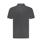 Wrangler Black Cotton Men Polo Shirt - Zeiniez