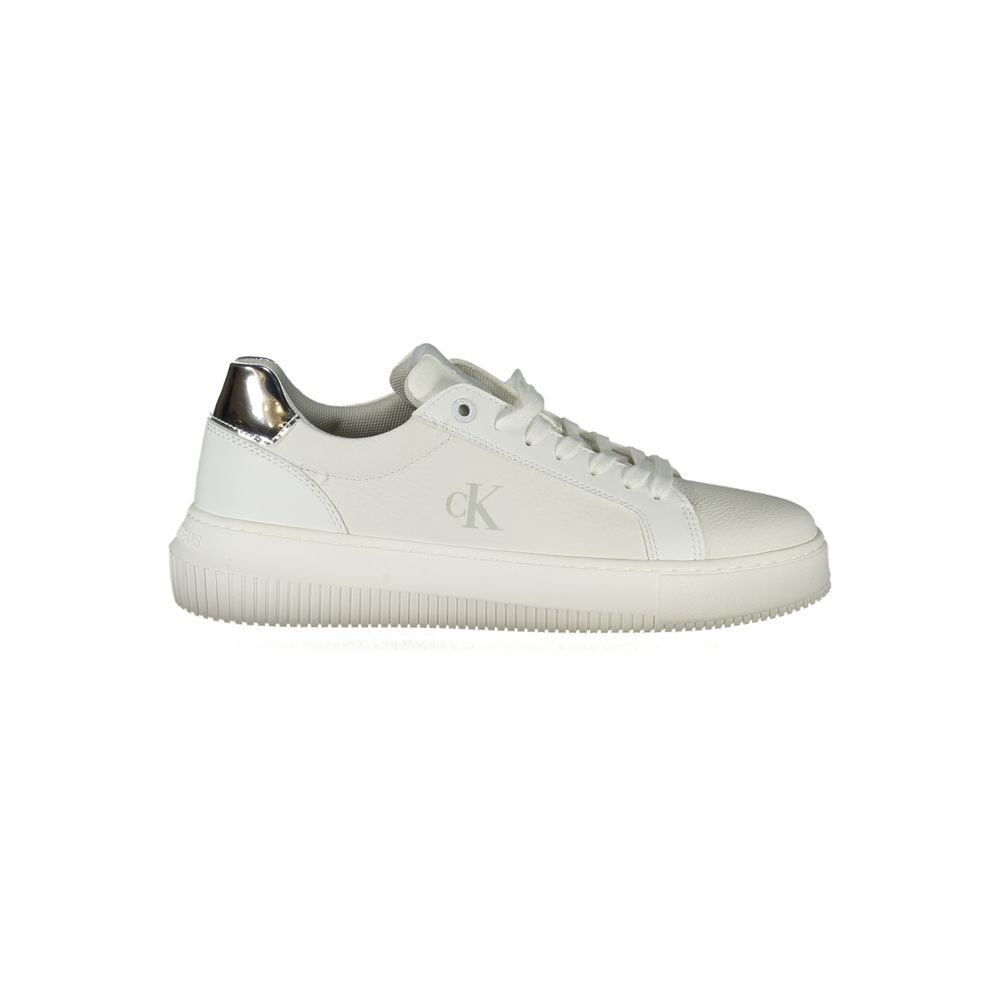 Calvin Klein Bianco Poliuretano Donna Sneaker - Zeiniez