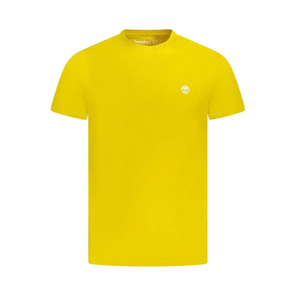 Timberland Yellow Cotton Men T-Shirt - Zeiniez