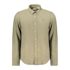 Timberland Verde Linen Men Shirt - Zeiniez
