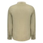 Timberland Verde Linen Men Shirt - Zeiniez