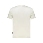 Napapijri White Cotton Men's T-Shirt - Zeiniez