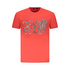 Cavalli Class "Rosso Cotton Men T-Shirt" - Zeiniez