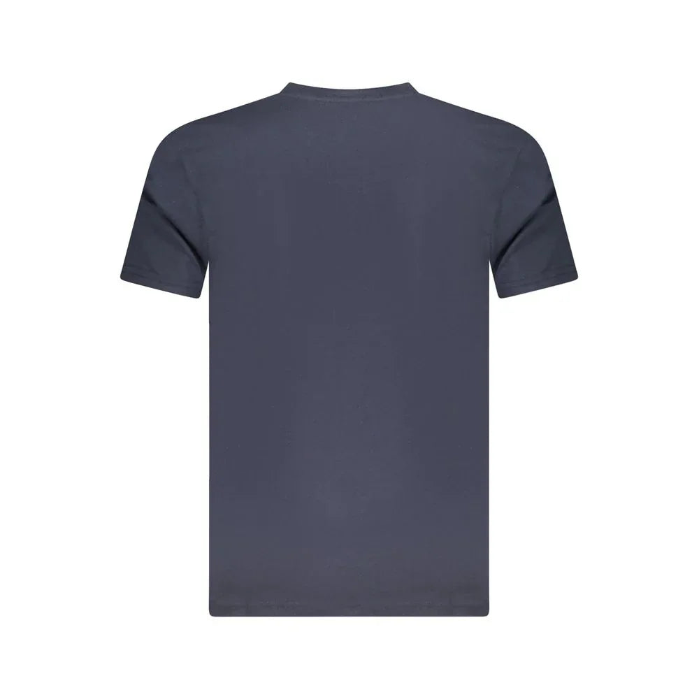 Cavalli Class Blu Cotton Men T-Shirt - Zeiniez