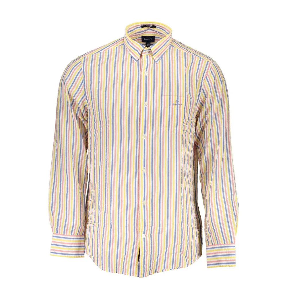 Gant White Cotton Men's Shirt - Zeiniez