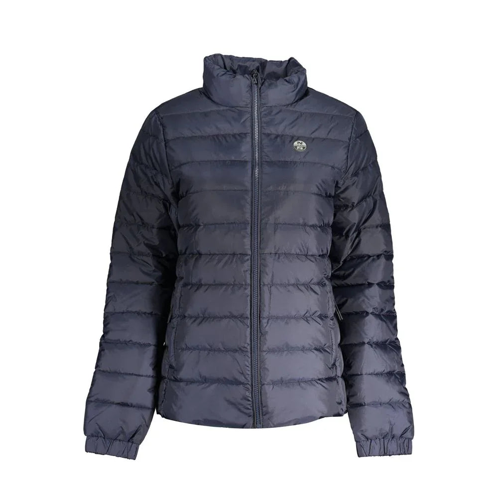 North Sails Blu Polyester Women Jacket - Zeiniez