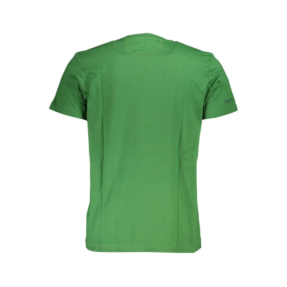 La Martina Verde Cotton Men's T-Shirt - Zeiniez
