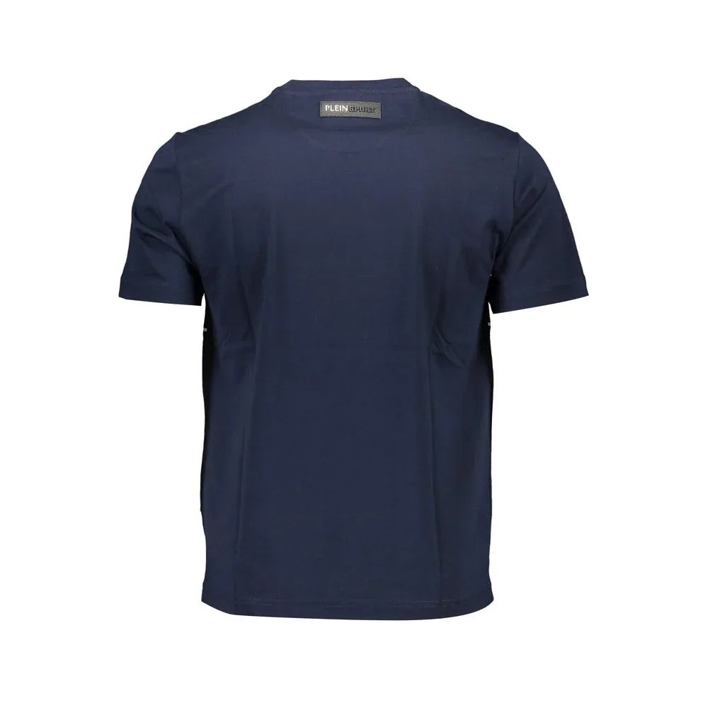 Plein Sport Blue Cotton Men's T-Shirt - Zeiniez