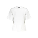 Cavalli Class Bianco Cotton Women T-Shirt - Zeiniez