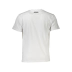 Cavalli Class White Cotton Men T-Shirt - Zeiniez