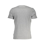 Napapijri Grigio Cotton Mens T-Shirt - Zeiniez