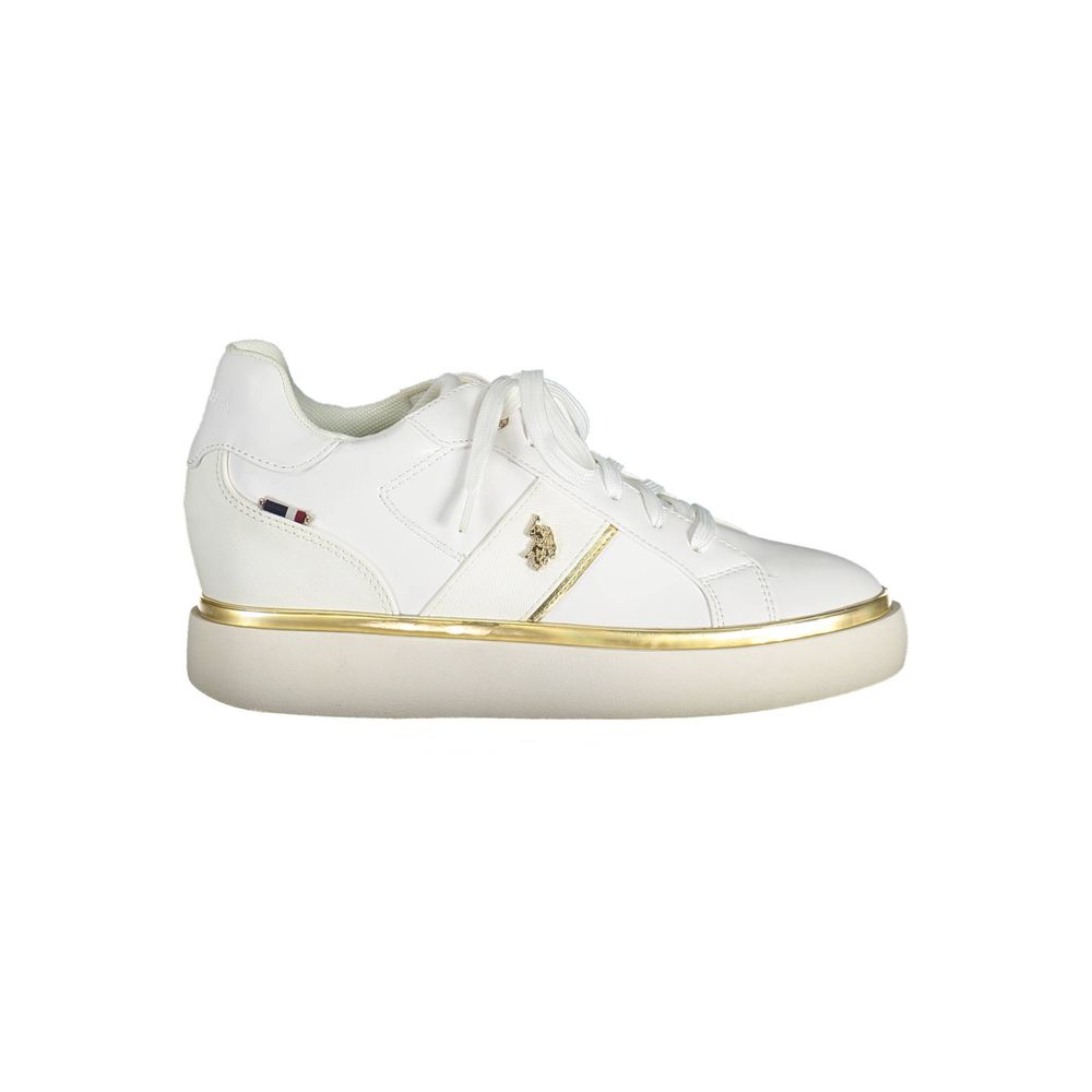U.S. POLO ASSN. Bianco Poliestere Women Sneaker - Zeiniez