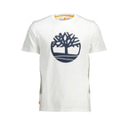 Timberland White Organic Cotton Men's T-Shirt - Zeiniez