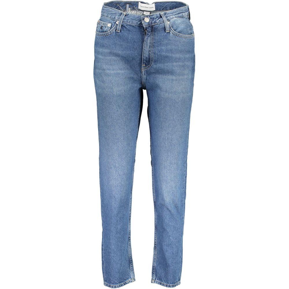 Calvin Klein Blu Cotton Women Jeans - Zeiniez