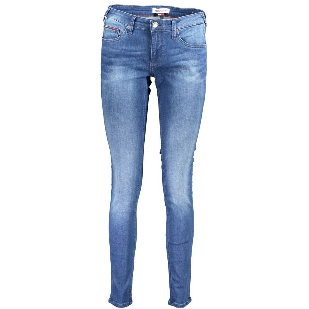 Tommy Hilfiger Blue Cotton Women Jeans - Zeiniez