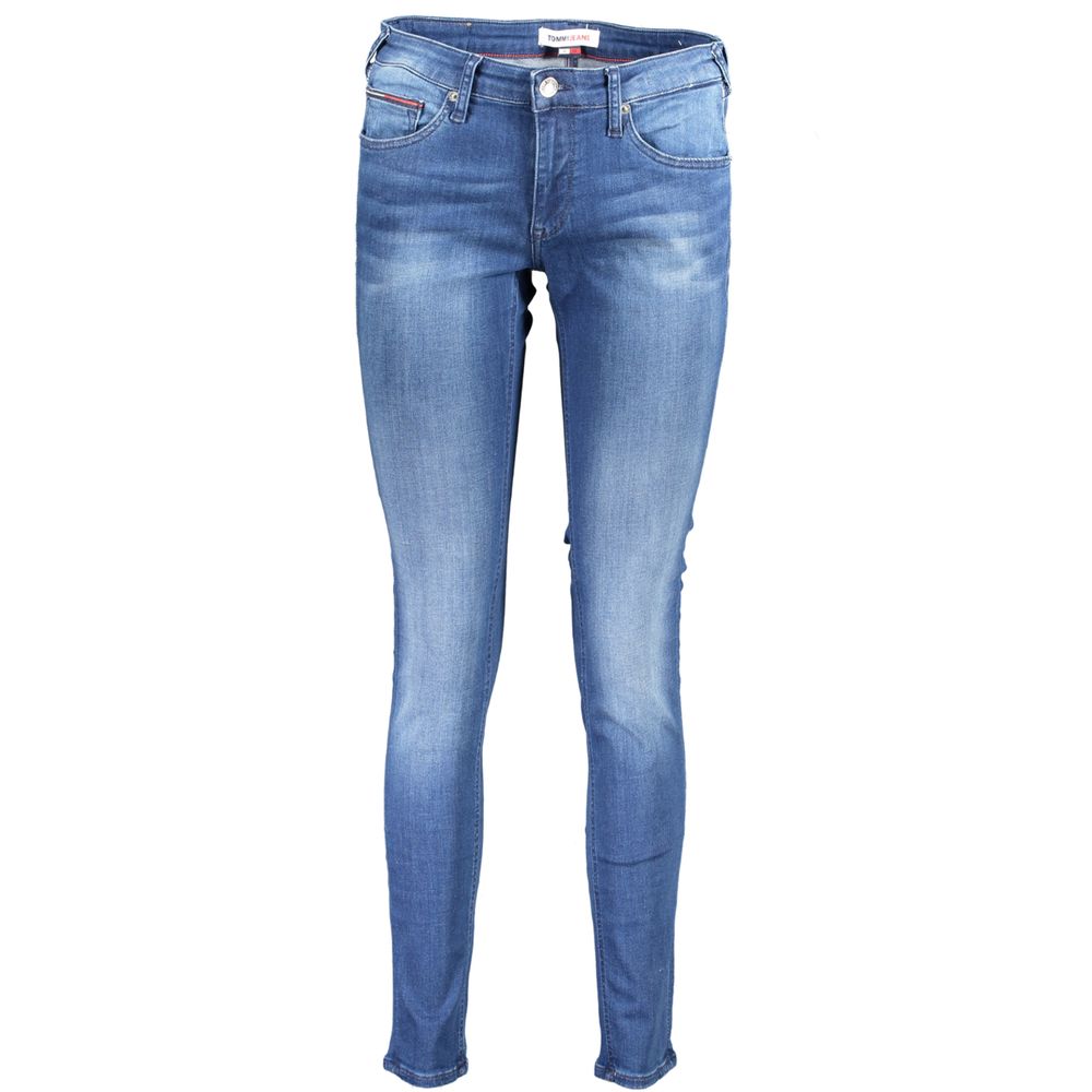 Tommy Hilfiger Blue Cotton Women Jeans