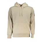 Calvin Klein Beige Cotton Men's Sweatshirt - Zeiniez