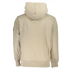 Calvin Klein Beige Cotton Men's Sweatshirt - Zeiniez