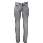 Calvin Klein Grigio Cotton Male Jean - Zeiniez