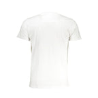 Cavalli Class Bianco Cotton Men T-Shirt - Zeiniez