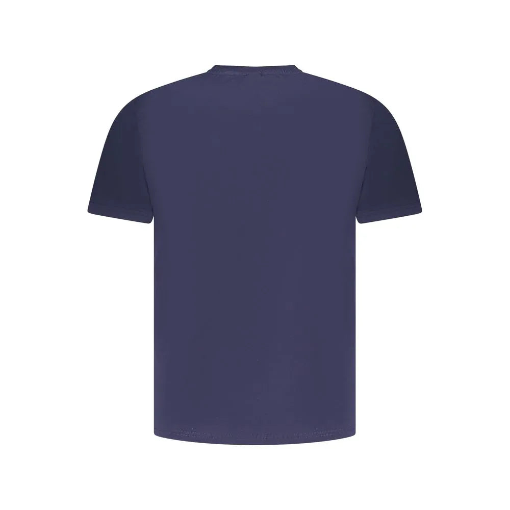 North Sails Blu Cotton Men T-Shirt - Zeiniez