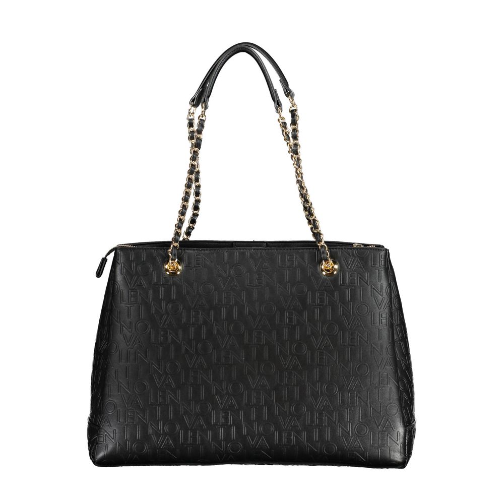 Mario Valentino Black Polyethylene Handbag - Zeiniez