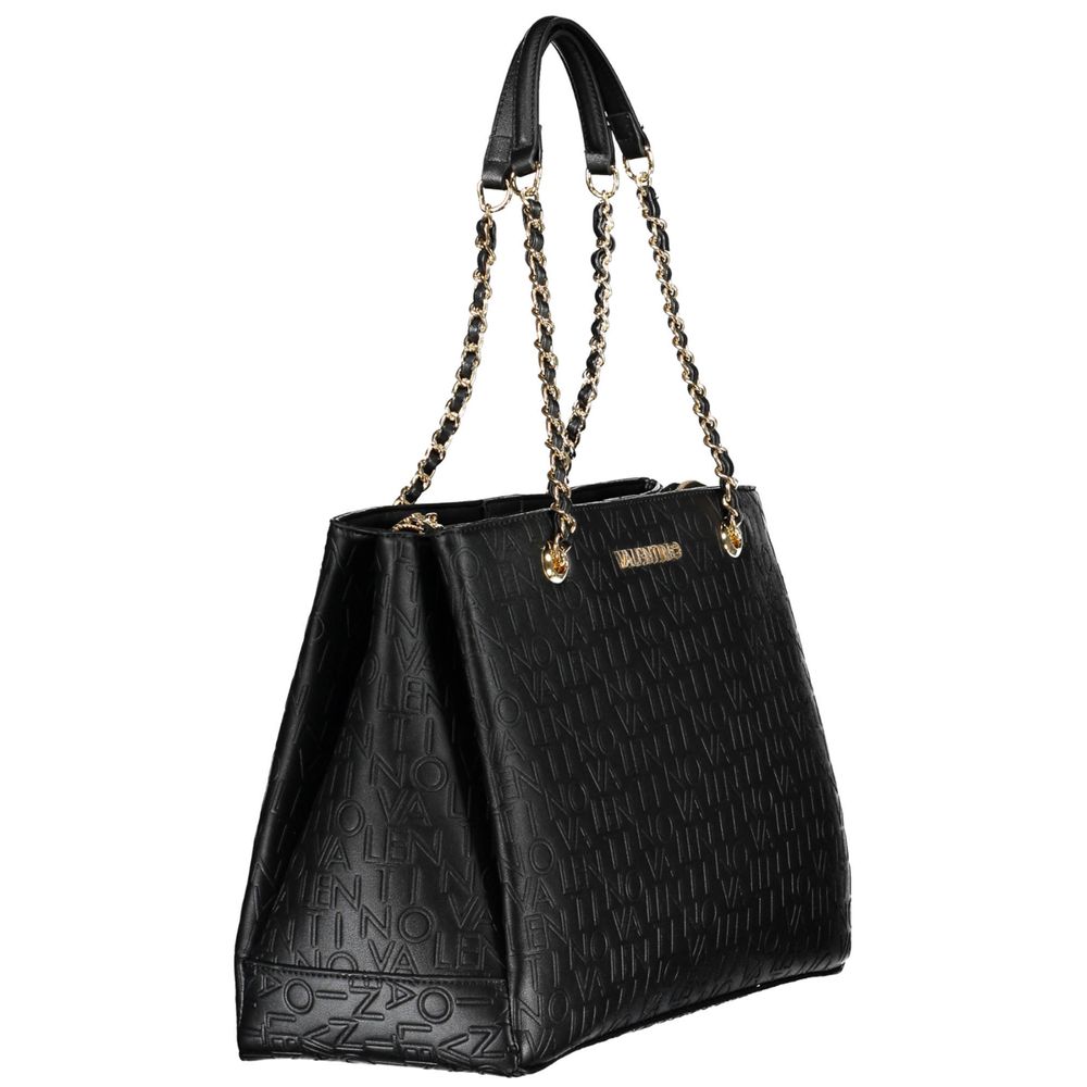 Mario Valentino Black Polyethylene Handbag - Zeiniez