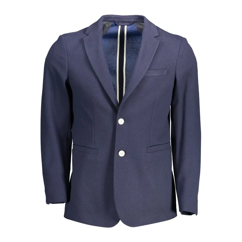 Gant Blu Polyester Men's Jacket - Zeiniez