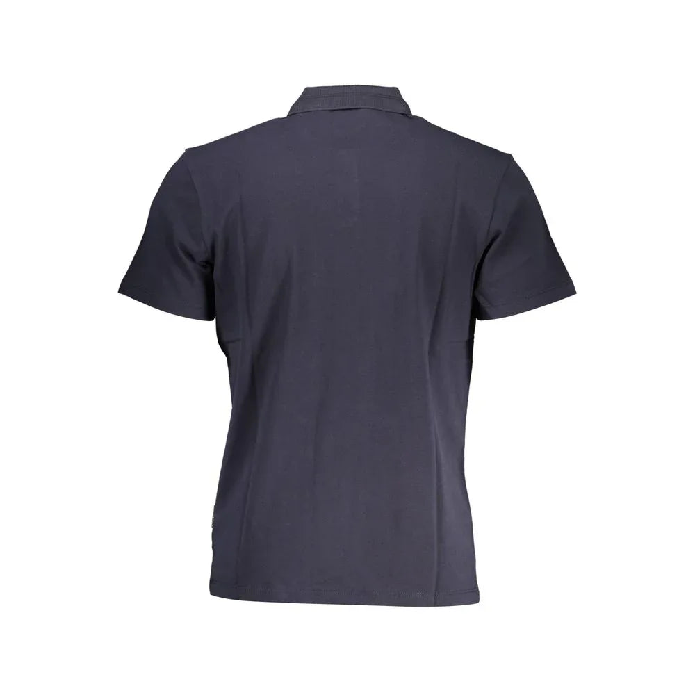 Napapijri Blue Cotton Men's Polo-Shirt - Zeiniez