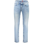 Tommy Hilfiger Azzurro Cotton Men's Jean - Zeiniez