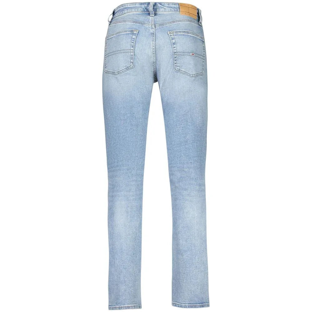Tommy Hilfiger Azzurro Cotton Men's Jean - Zeiniez