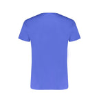 Trussardi Blue Cotton Men T-Shirt - Zeiniez