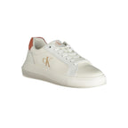 Calvin Klein White Polyurethane Women Sneaker - Zeiniez