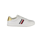 Tommy Hilfiger Bianco Polyurethane Women Sneaker - Zeiniez