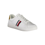 Tommy Hilfiger Bianco Polyurethane Women Sneaker - Zeiniez
