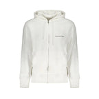 Calvin Klein White Cotton Men's Sweatshirt - Zeiniez