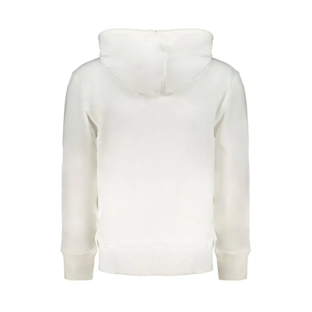 Calvin Klein White Cotton Men's Sweatshirt - Zeiniez