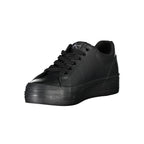 Calvin Klein Black Leather Women Sneaker - Zeiniez