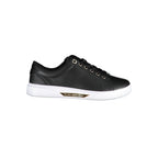 Tommy Hilfiger Black Leather Women Sneaker - Zeiniez