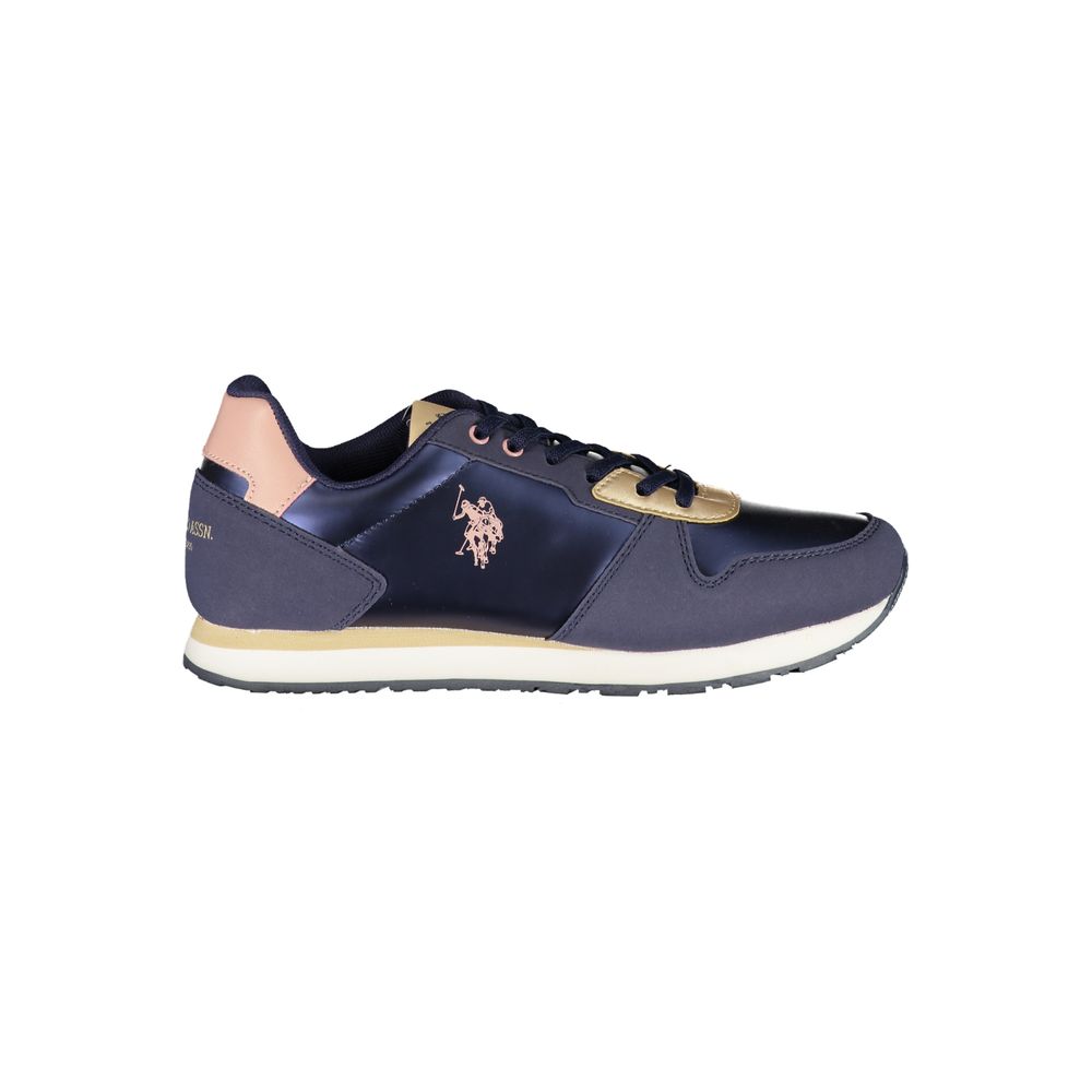 U.S. POLO ASSN. Blue Polyurethane Women Sneaker - Zeiniez