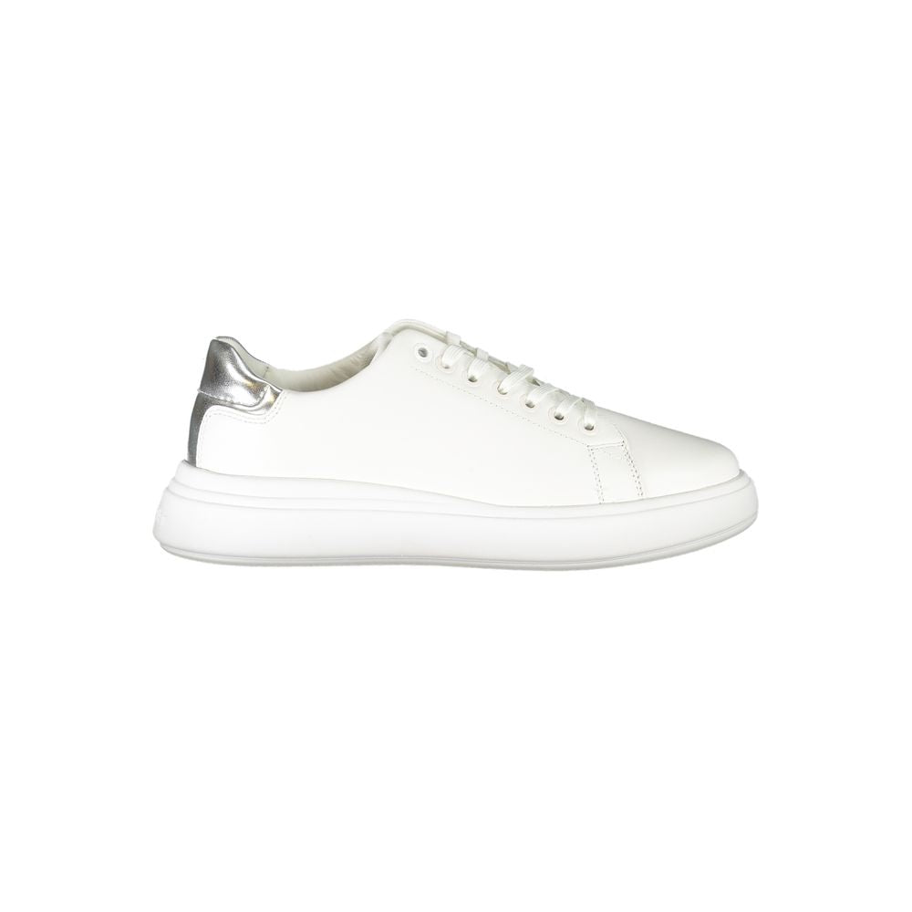 Calvin Klein Bianco Leather Women Sneaker - Zeiniez