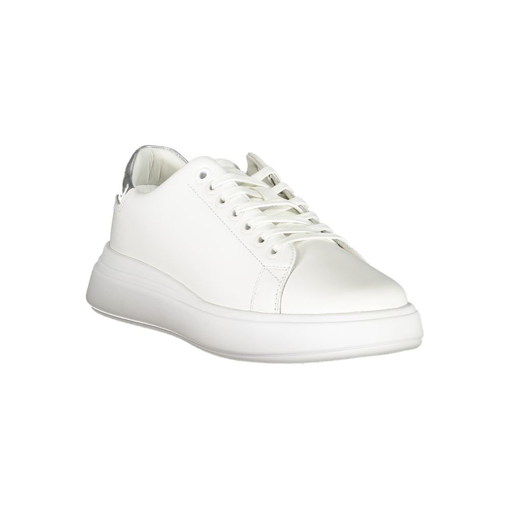 Calvin Klein Bianco Leather Women Sneaker - Zeiniez