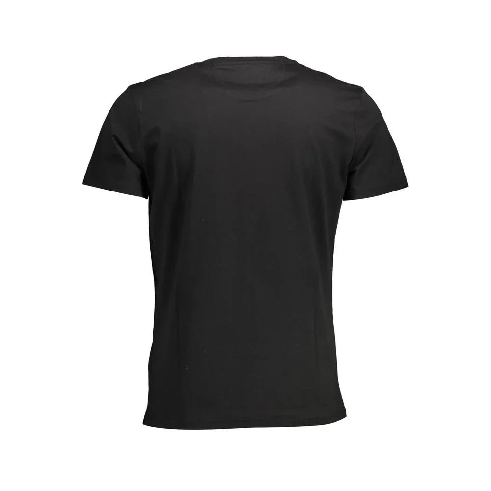 La Martina Black Cotton Men's T-Shirt - Zeiniez