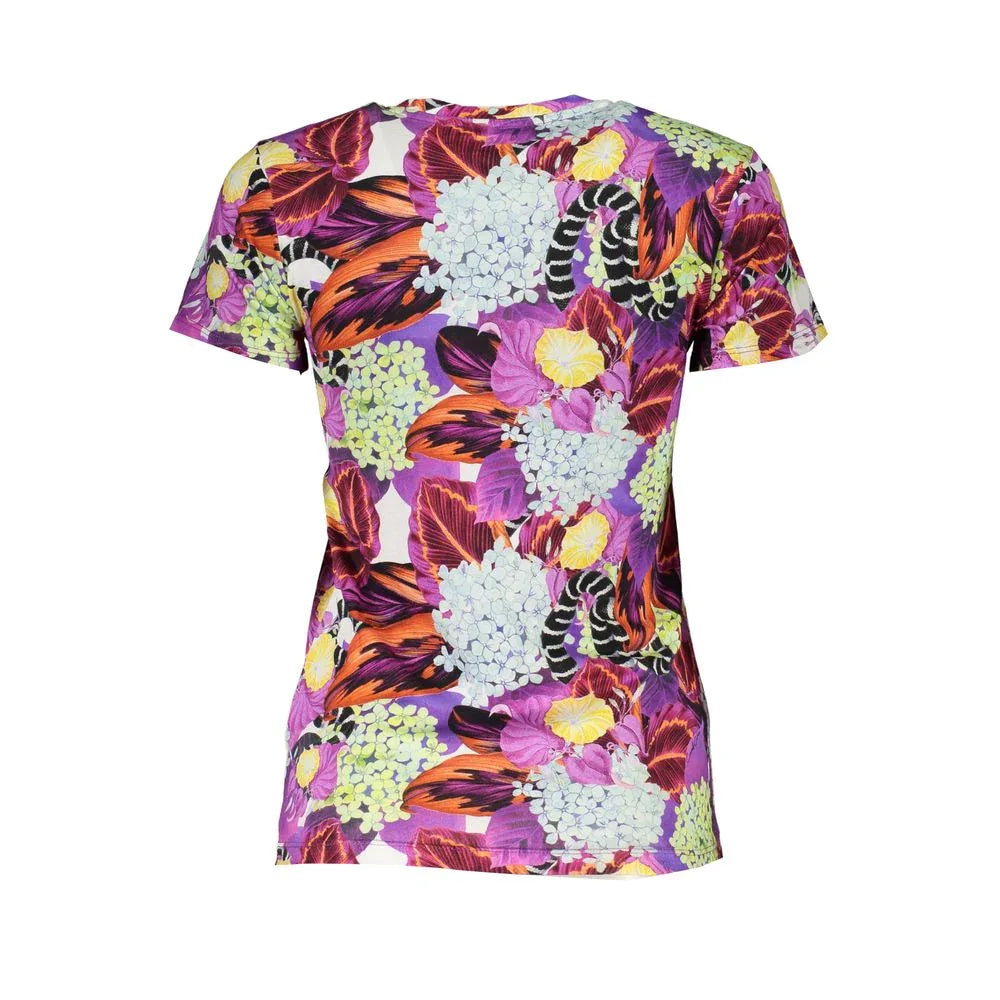 Cavalli Class Viola Cotton Women T-Shirt - Zeiniez