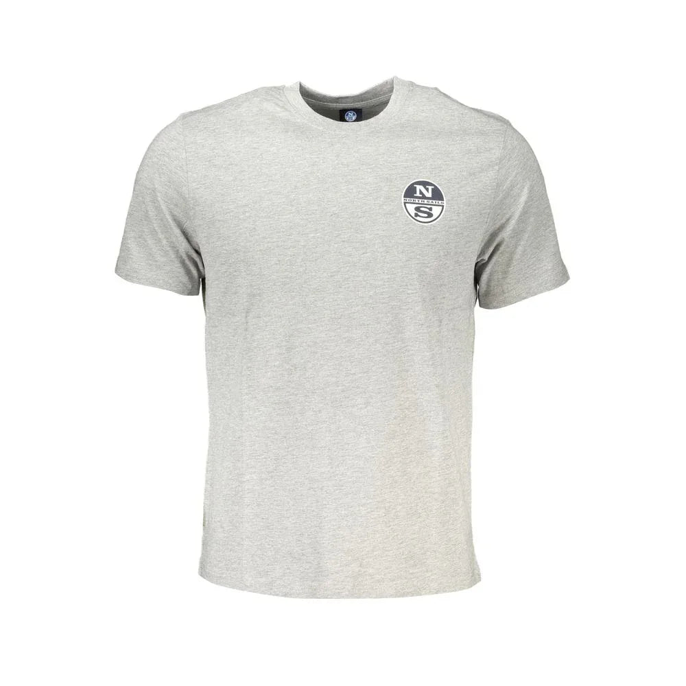 North Sails Grigio Cotton Men's T-Shirt - Zeiniez