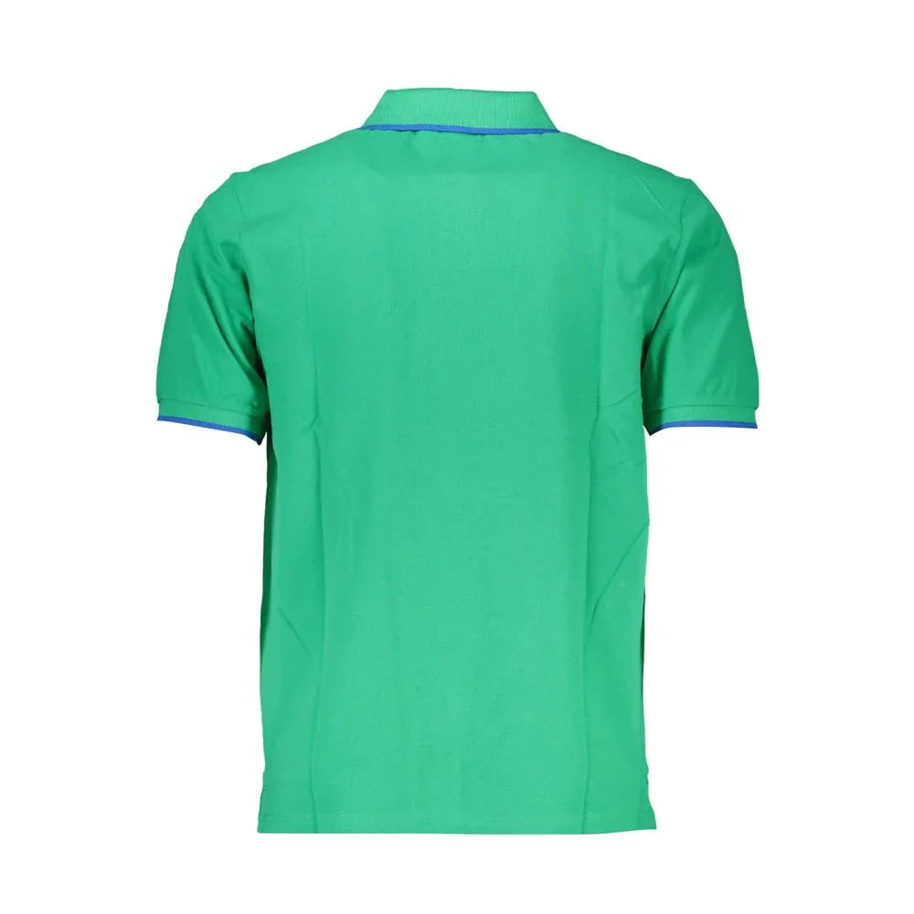 North Sails Verde Cotton Mens Polo Shirt - Zeiniez