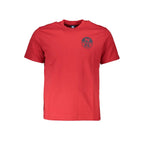 North Sails Rosso Cotton Men T-Shirt - Zeiniez