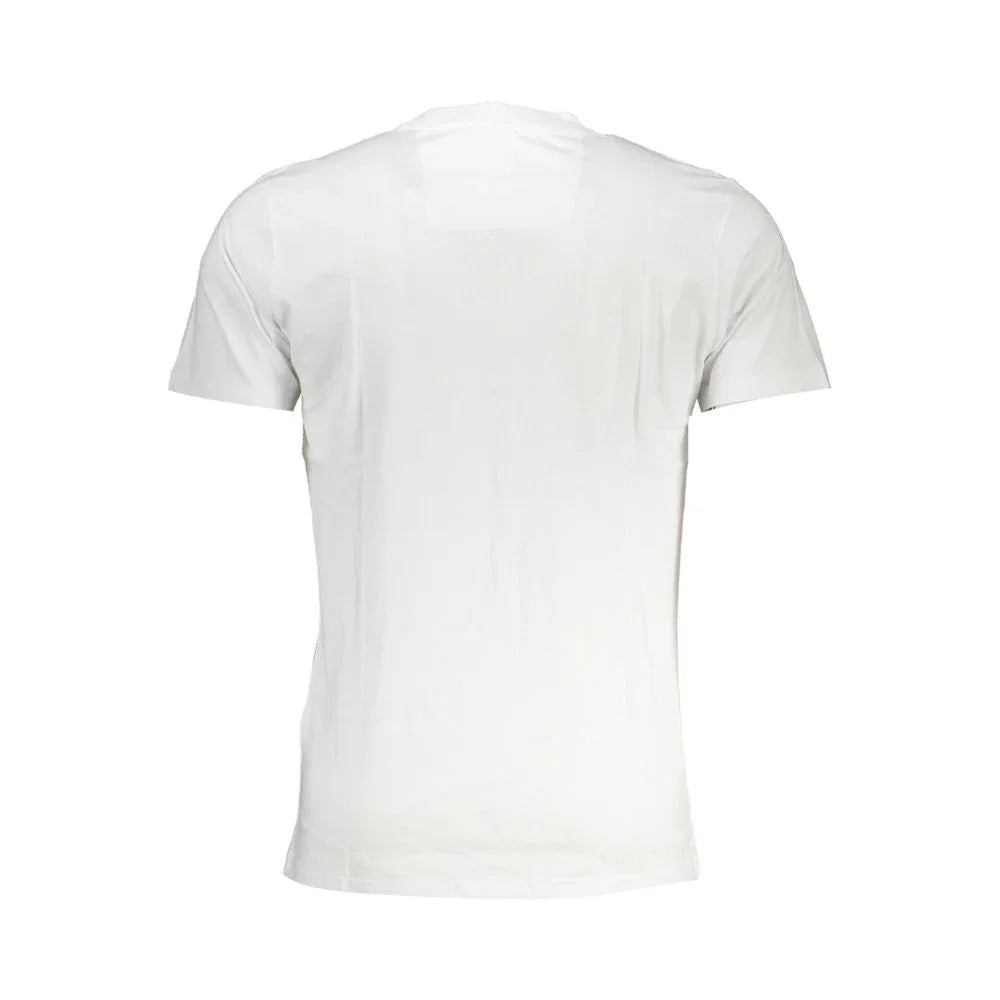 Cavalli Class Bianco Cotton Men T-Shirt - Zeiniez