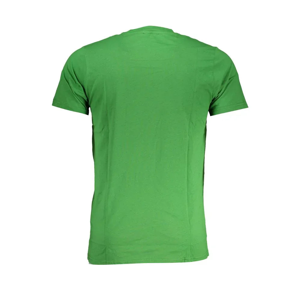 Cavalli Class Verde Cotton Men T-Shirt - Zeiniez