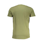 Cavalli Class Verde Cotton Men T-Shirt - Zeiniez